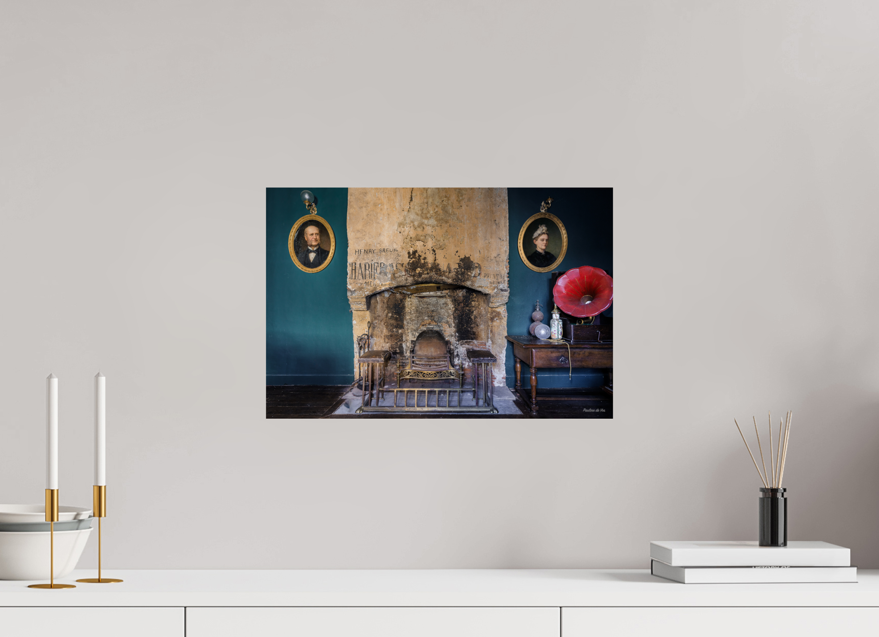 45 x 30 cm, Photo Print On Fuji Crystal DP II Échos du Passé